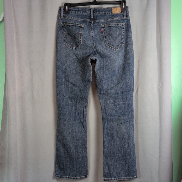 Levi's Women's Boot Cut Jeans - Classic Blue - Picture 3 of 7
